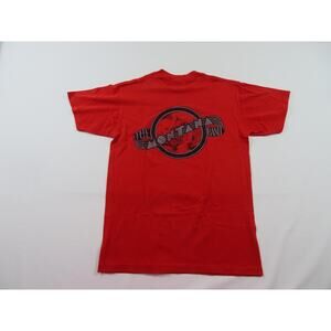 The Montana Band Red Black T-Shirt Sz M 1980s